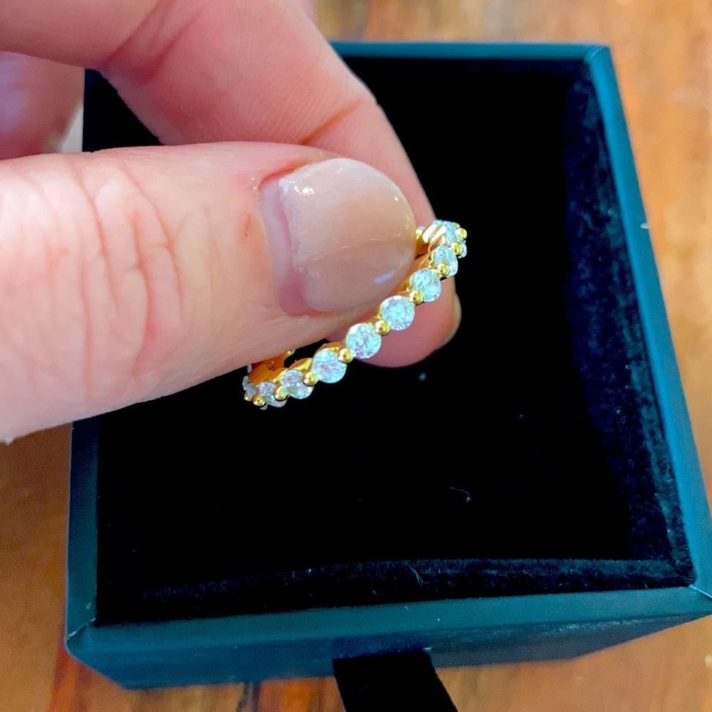 Moissanite full band